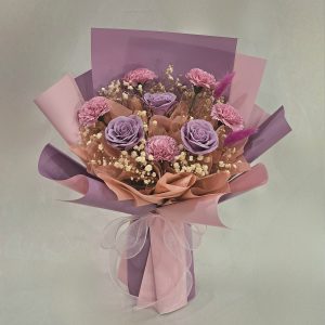 Royal Purple Rose & Carnation Blend