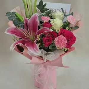 D’Pink Splendour Bouquet