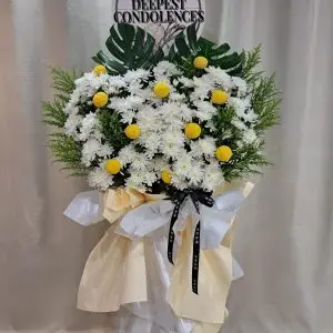 Pure Remembrance Floral Stand