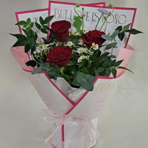D'Love Eternal 3 Roses Bouquet