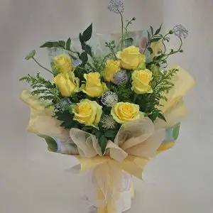 D'Yara Yellow Grace Bouquet