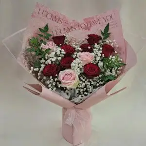 D'Lucky Blush Love Bouquet